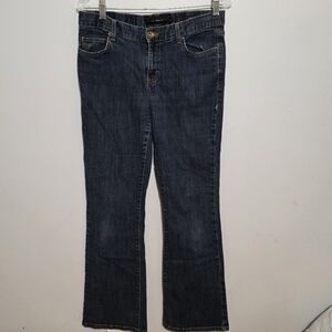 Calvin Klein Jeans Dark Wash Flare Leg Denim Size 8 Y2K